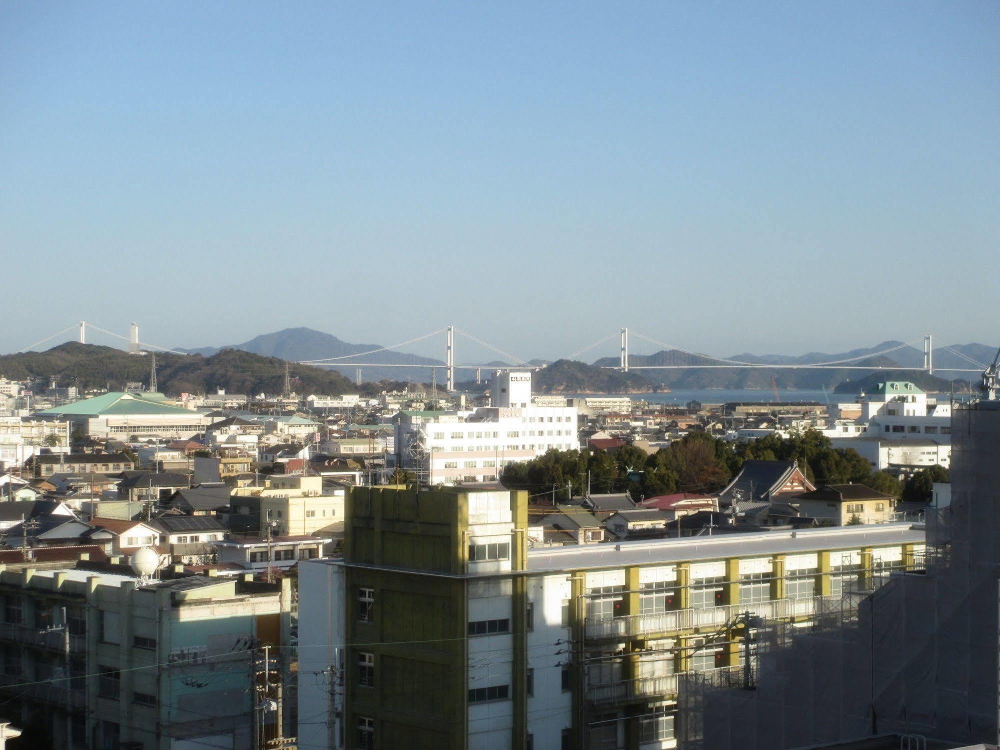 Hotel Crown Hills Imabari Railway Station Exteriör bild